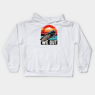 Cicada We Out Kids Hoodie